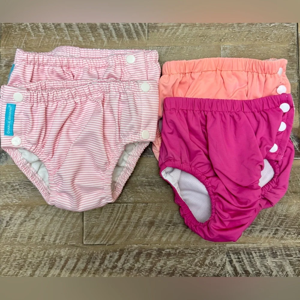 Reusable Swim Diaper Bundle - Charlie Banana and Amazon